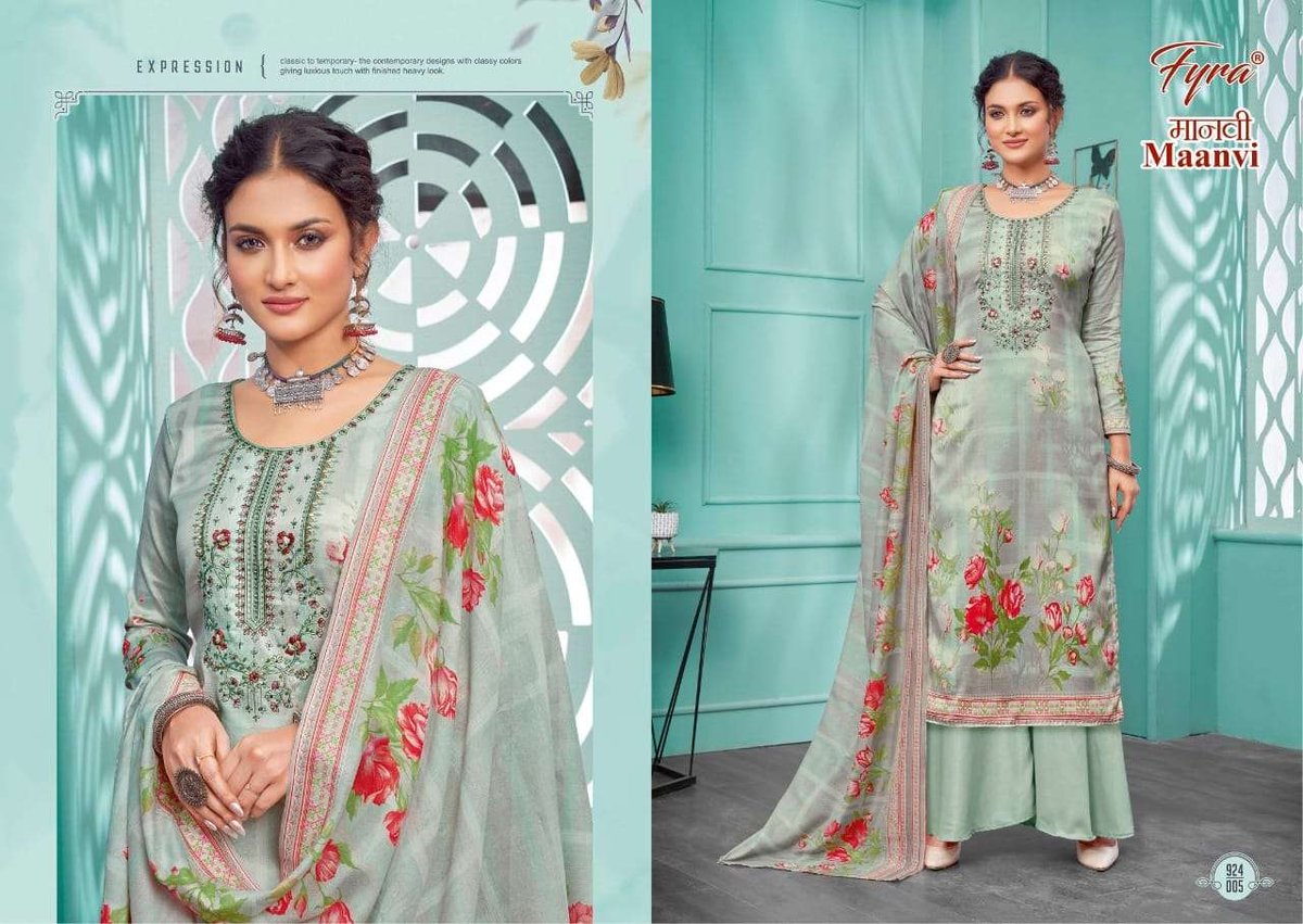 Alok Suit Fyra Maanvi 924-001 to 924-010 Series 5