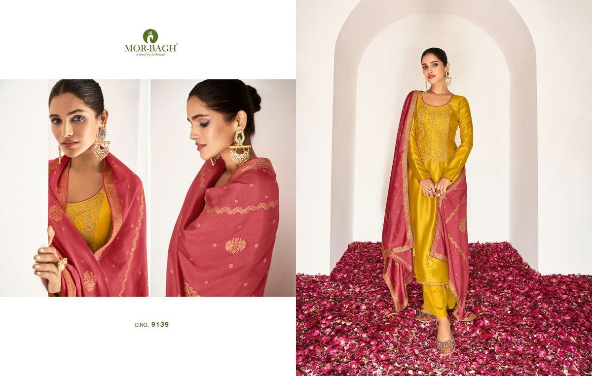 Aashirwad Creation Mor Bagh Shreya 9138-9143 Series 2