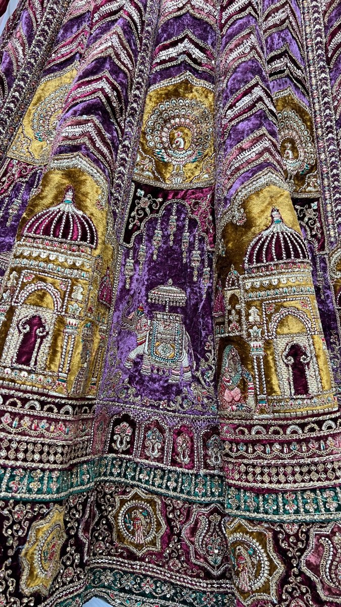 Anjani Art Heavy Bridal Lehenga 2578 Design 3