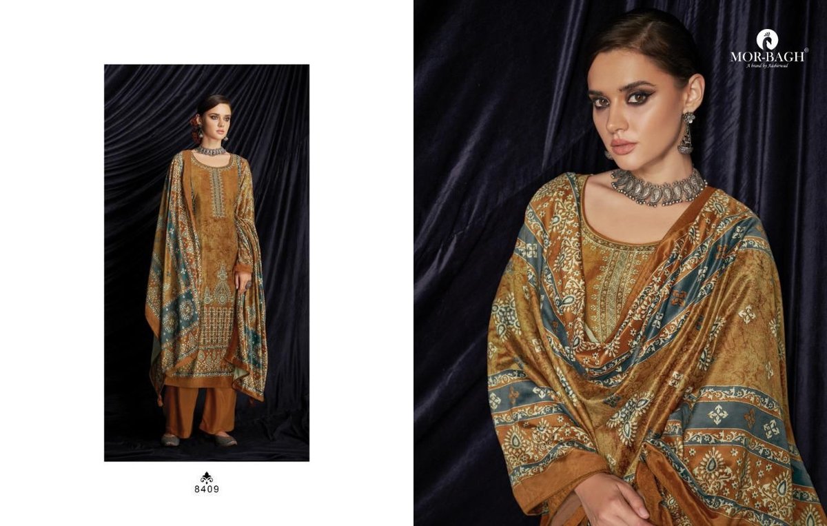 Aashirwad Creation Mor Bagh Senorita 8404-8411 Series 6