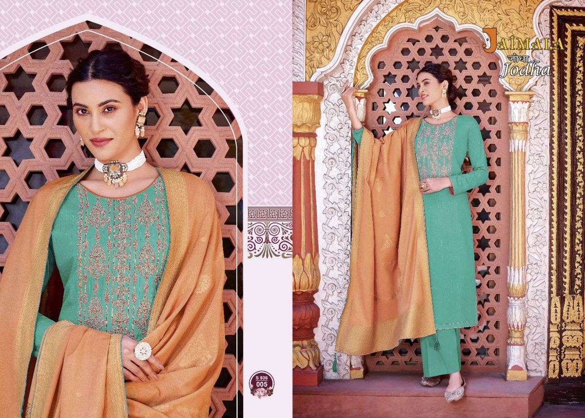 Alok Suit Jodha 936-001 to 936-006 Series 5