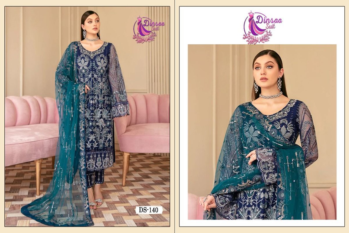 Dinsaa Suit Ramsha Vol-3 DS-139 to DS-141 Series 2