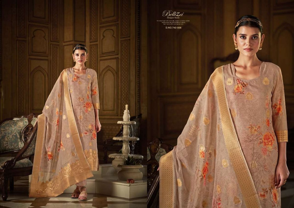 Belliza Designer Amrut 742-001 to 742-006 Series 6