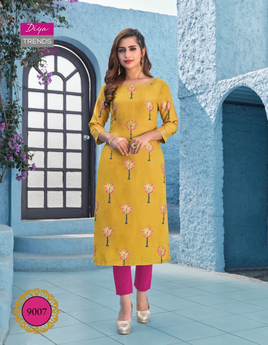 Diya Trendz Garden City Vol-9 9001-9020 Series 7