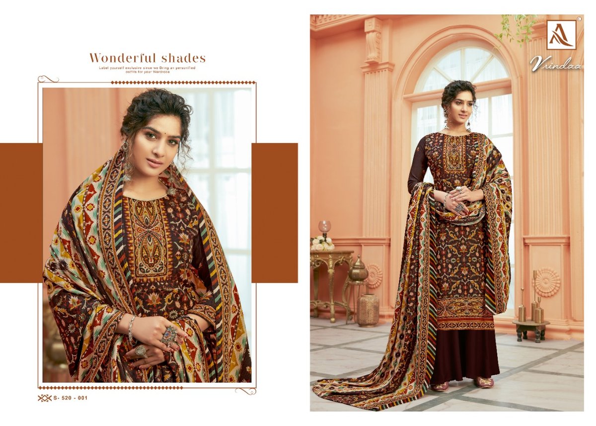 Alok Suits Vrindaa 520-001-520-010 Series 1
