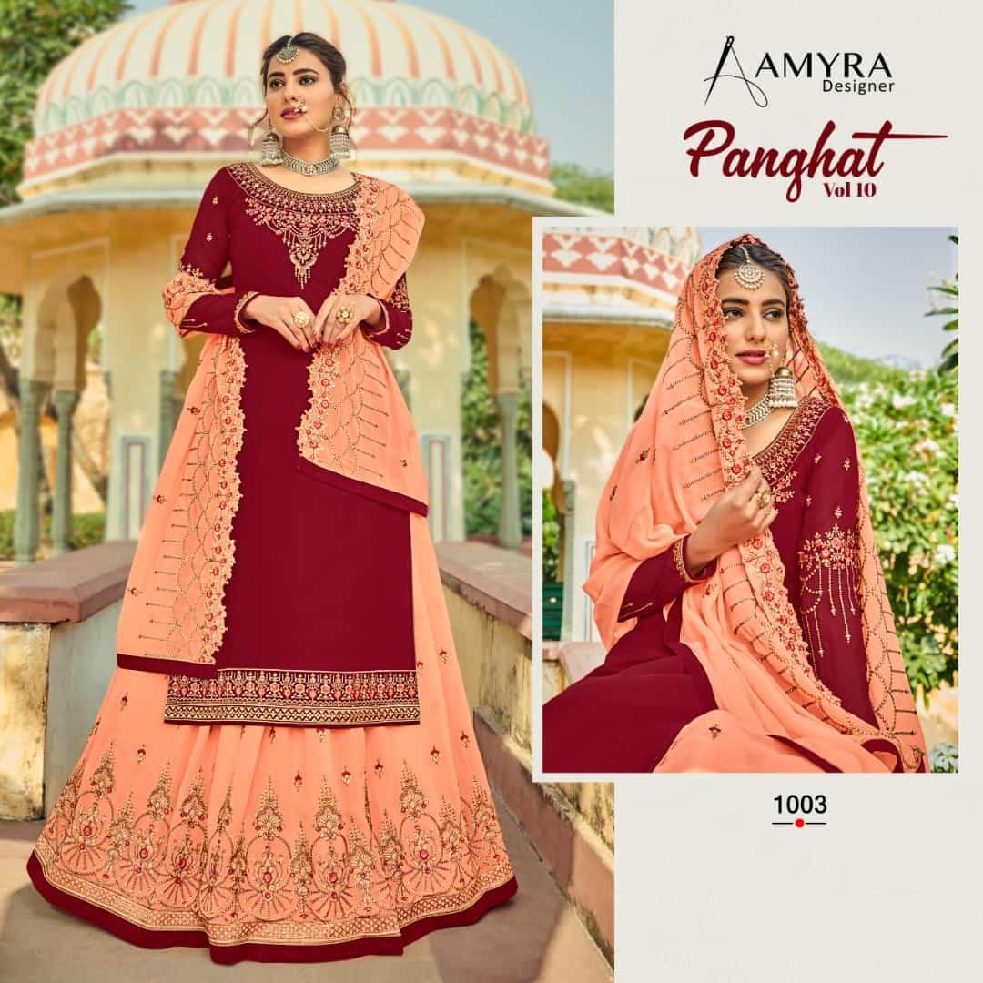 Amyra Designer Panghat Vol-10 1001-1006 Series 3