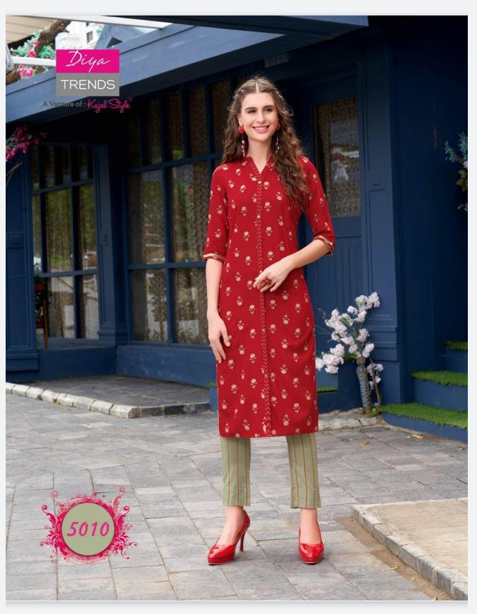 Diya Trends Fashionista Vol-1 5001-5012 Series 10