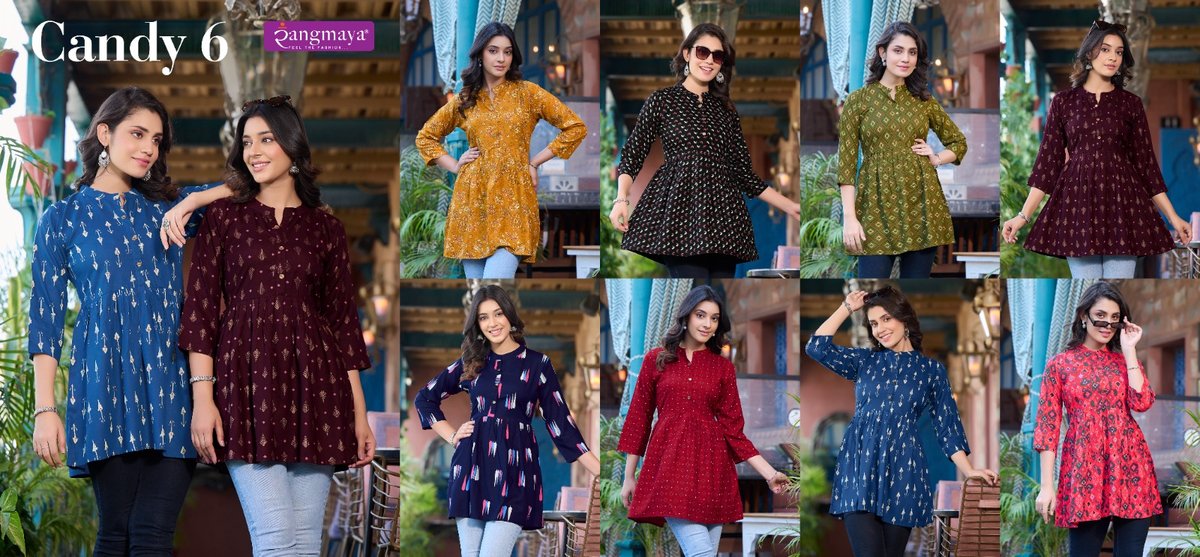 RANGMAYA FASHION CANDY VOL-6 601 TO 608 9