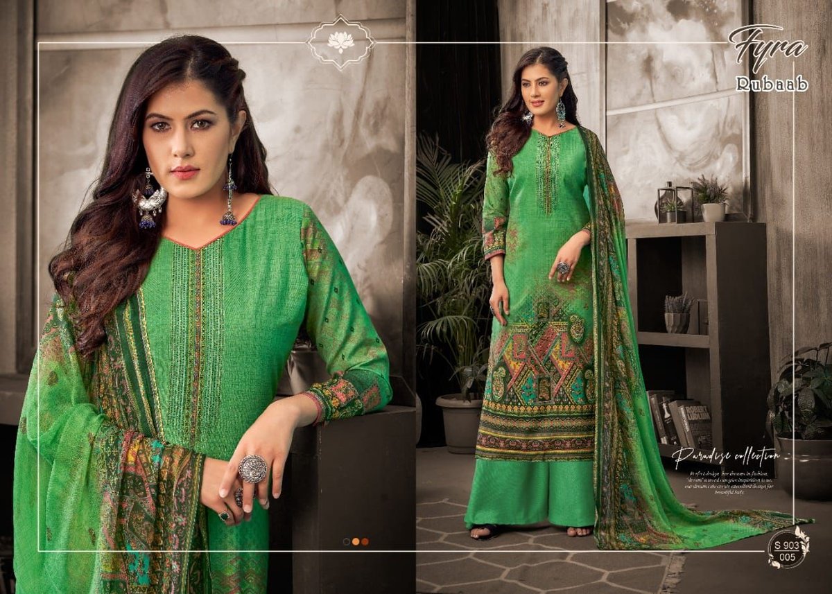 Alok Suits Fyra Rubaab 903-001 to 903-010 Series 5