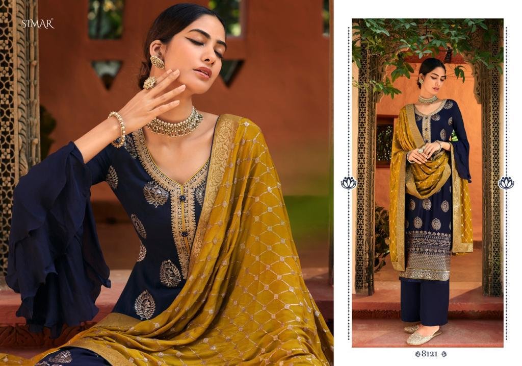 Glossy Simar Safa 8118-8121 Series 4