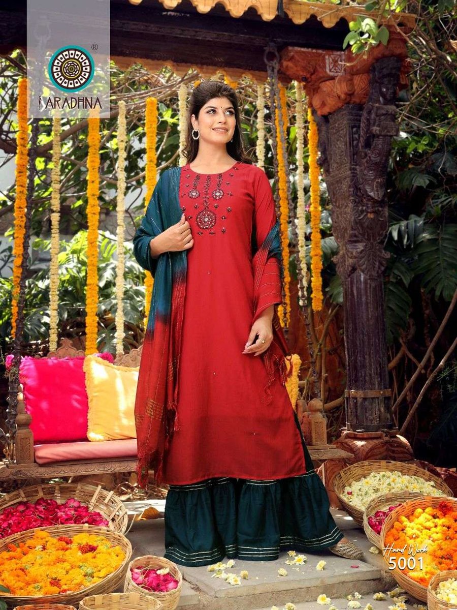 Aradhna Fashion Hand Work Vol-5 5001-5006 Series 1