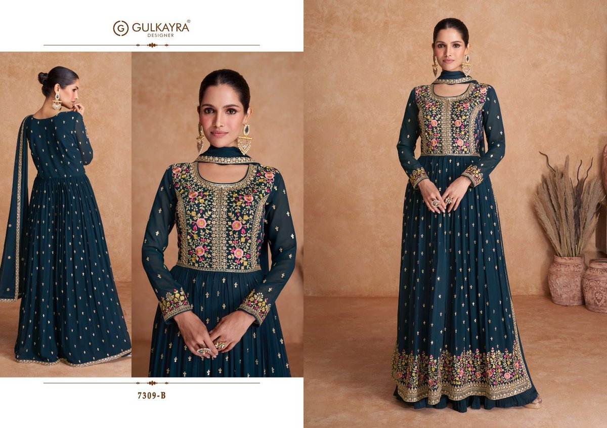 Gulkayra Designer Saawan 7309 Colors 2