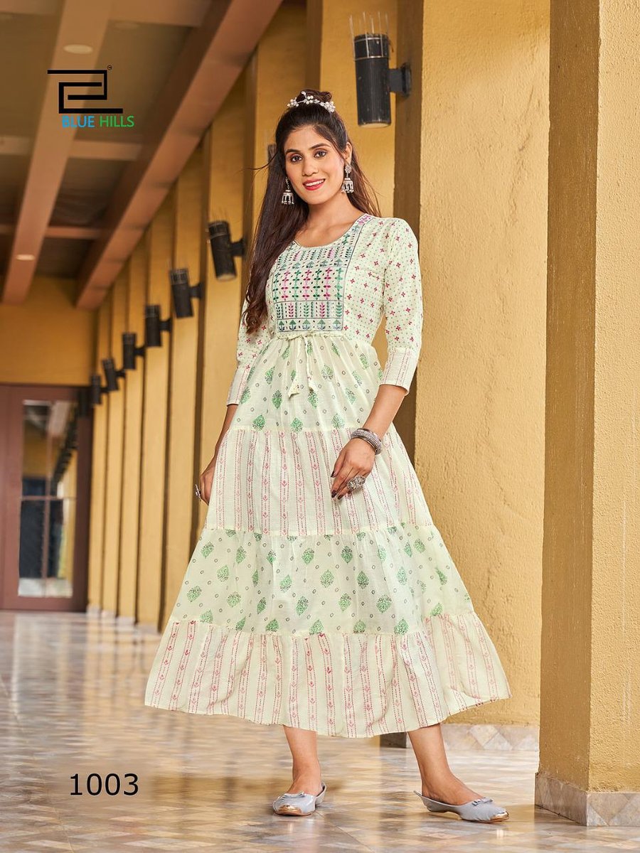 Blue Hills Sizzling Gown 1001-1008 Series 3