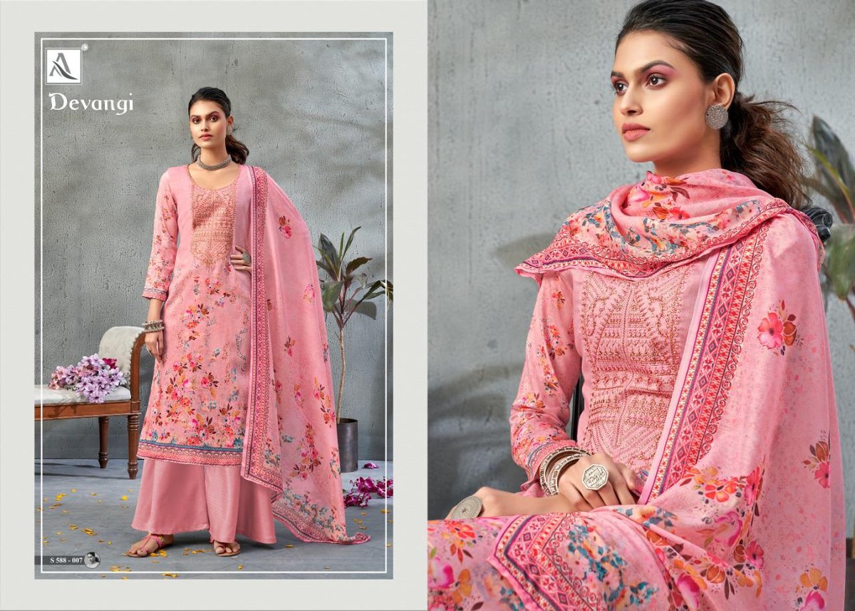 Alok Suits Devangi 588-001 to 588-010 Series 7