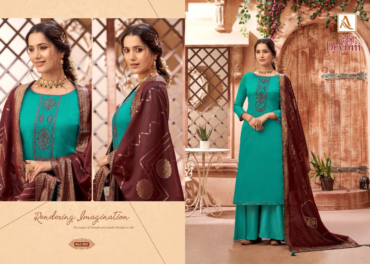 Alok Suits Devmii 862-001 to 862-008 Series 5