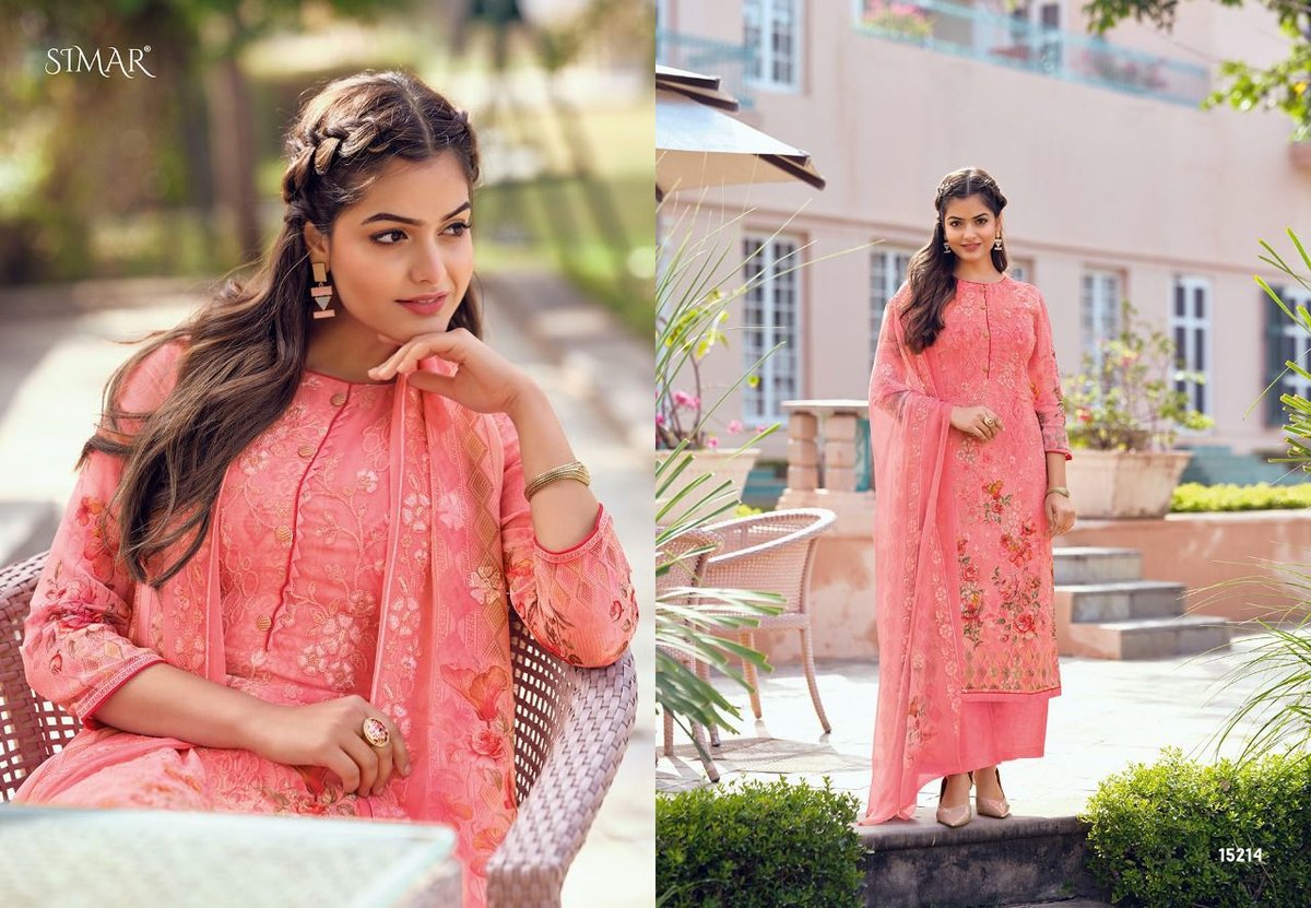 Glossy Simar Amelia Vol-02 15210-15217 Series 5