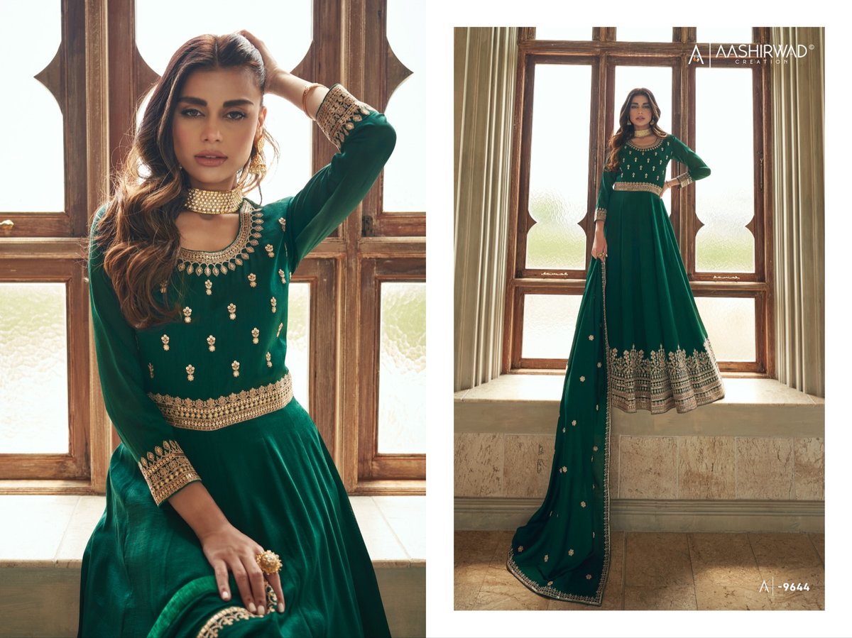 Aashirwad Creation Noorjaha 9641-9644 Series 4