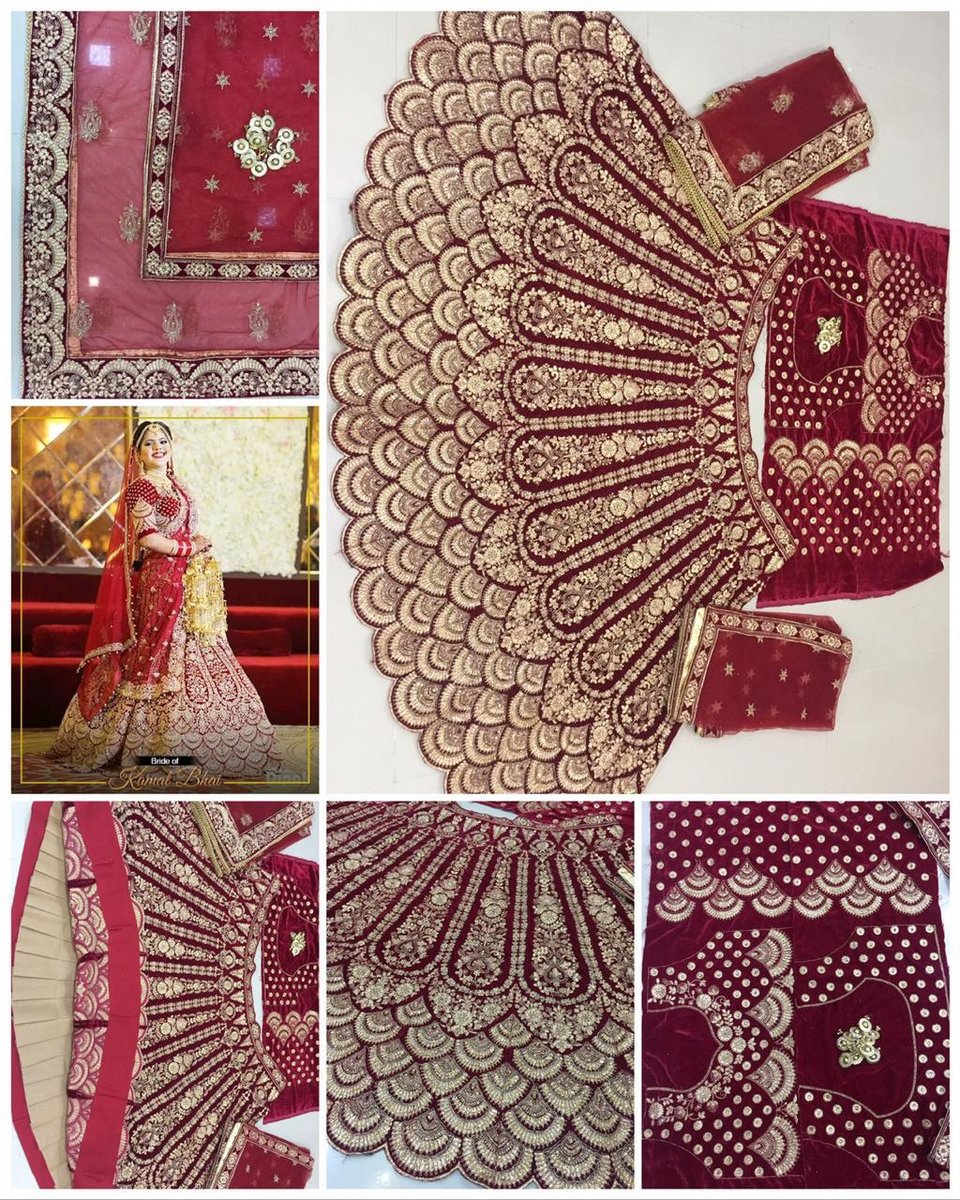 Deepjyothi Creations Bridal Lehenga DJ-125 Colors 2