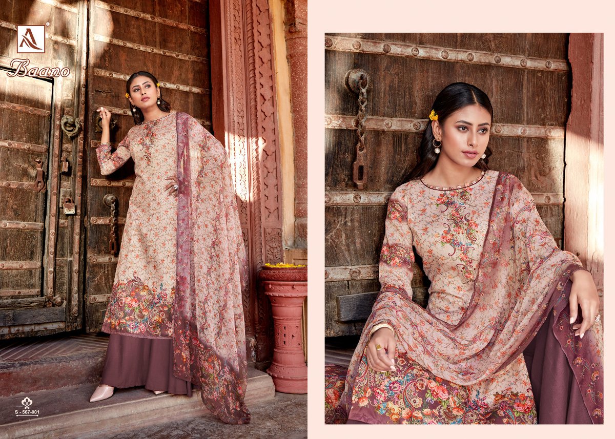 Alok Suits Baano 567-001 to 567-010 Series 1