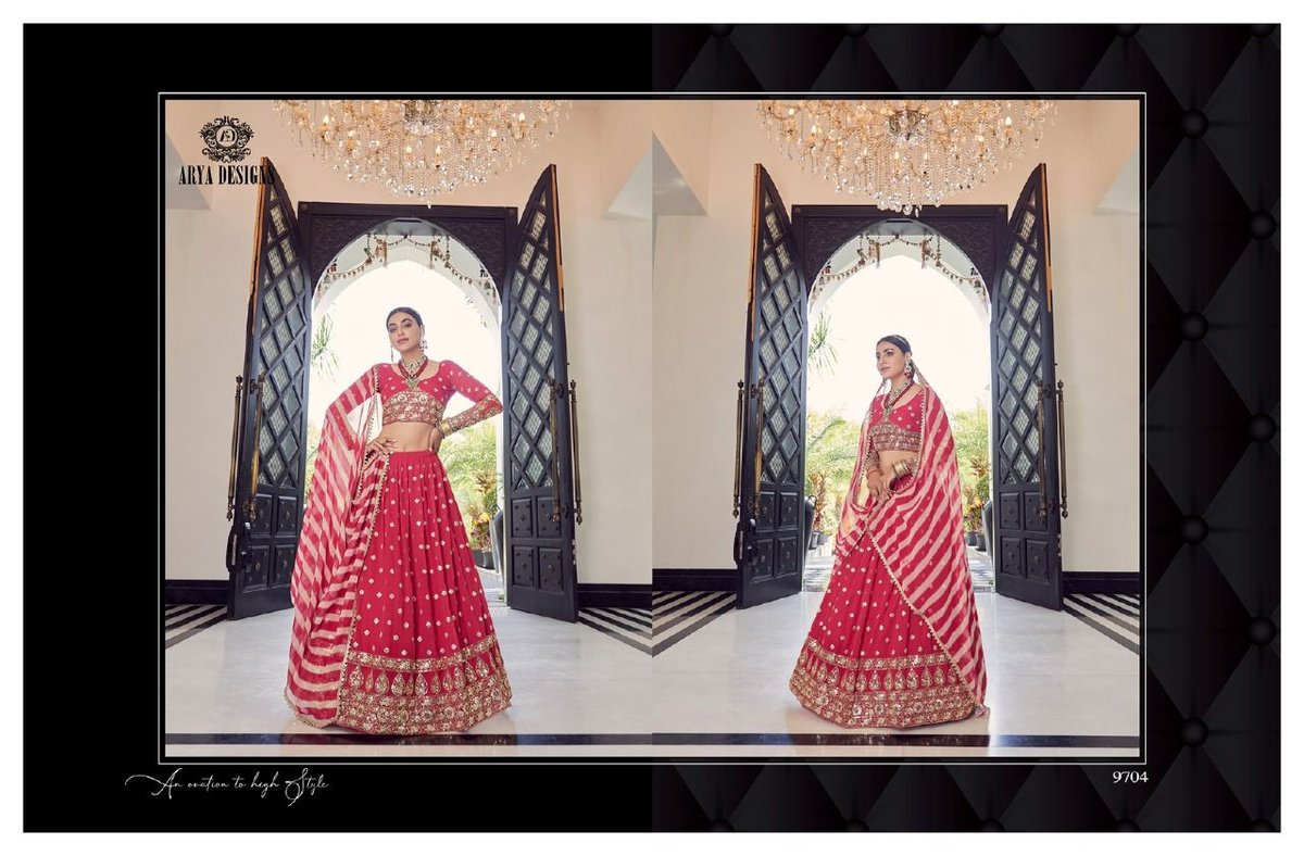Arya Designs Floral Vol-4 9701-9714 Series 4