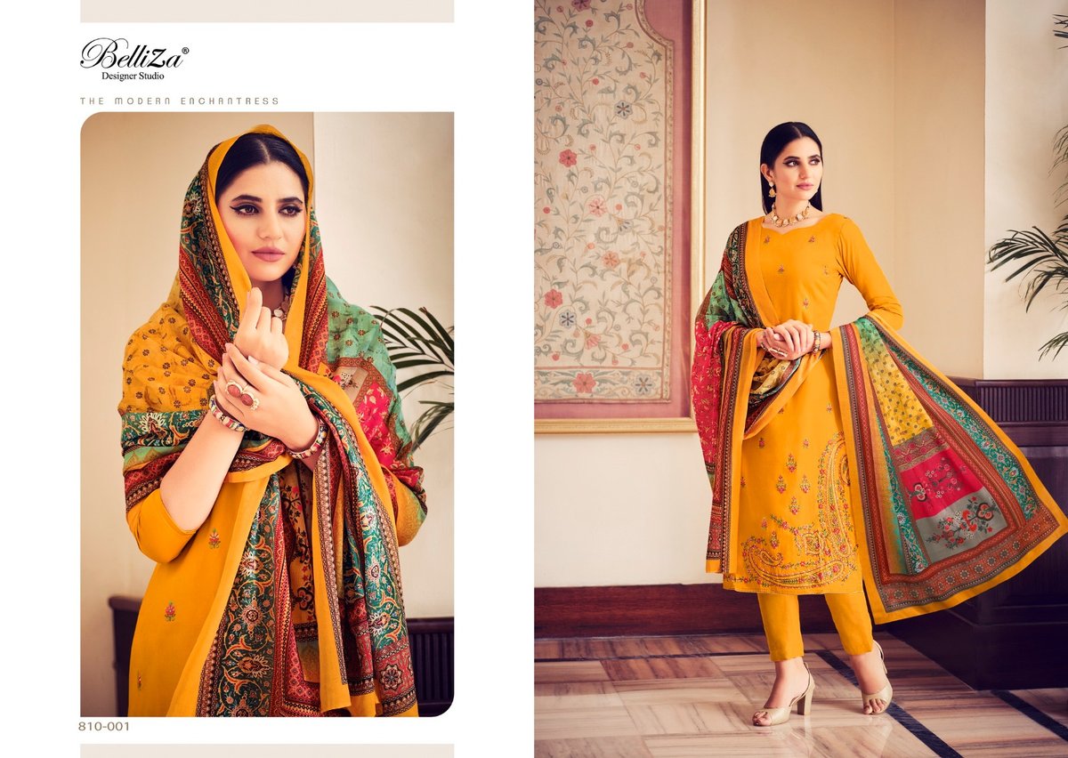 Belliza Designer Ibadat 810-001 to 810-008 Series 1