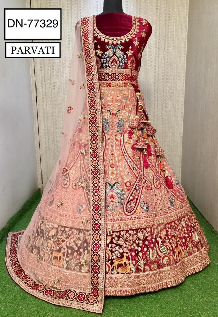 Parvati Designer Lehenga 77326-77333 Design 7