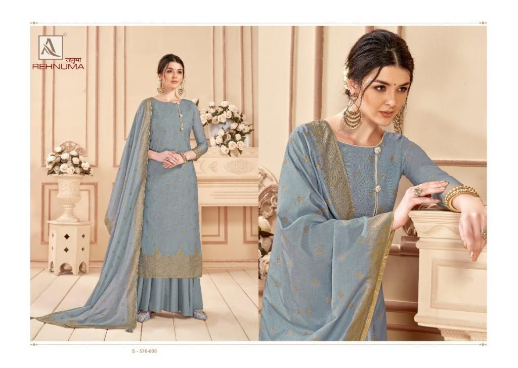 Alok Suits Rehnuma 576-001 to 576-008 Series 6