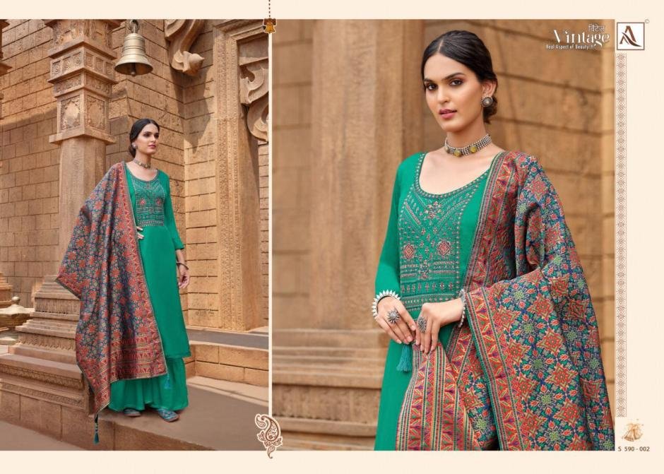 Alok Suits Vintage 590-001 to 590-008 Series 2