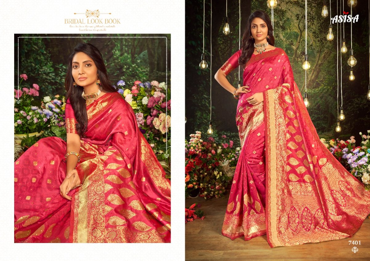 Asisa Saree Panchi  7401-7406 Series 1