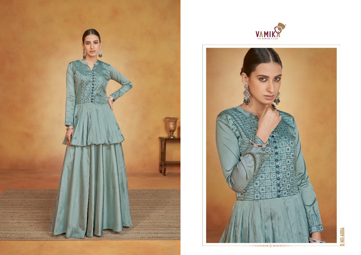 Vamika Fashion Pallavi Vol-1 6001-6008 Series 4