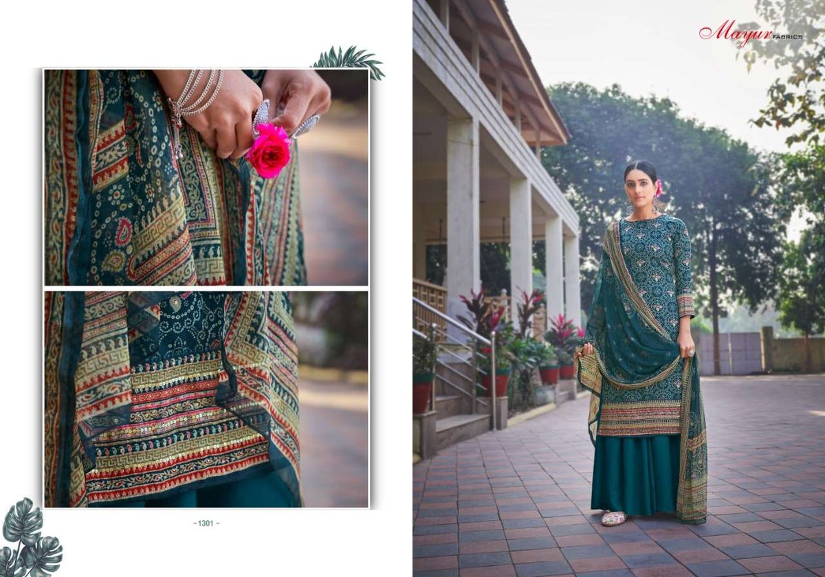 Hansa Prints Bandhani 1301-1306 Series 1