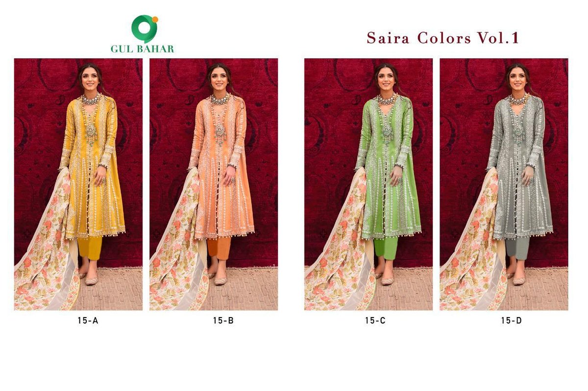 Gul Bahar Saira Colors Vol-1 15 Colors 5