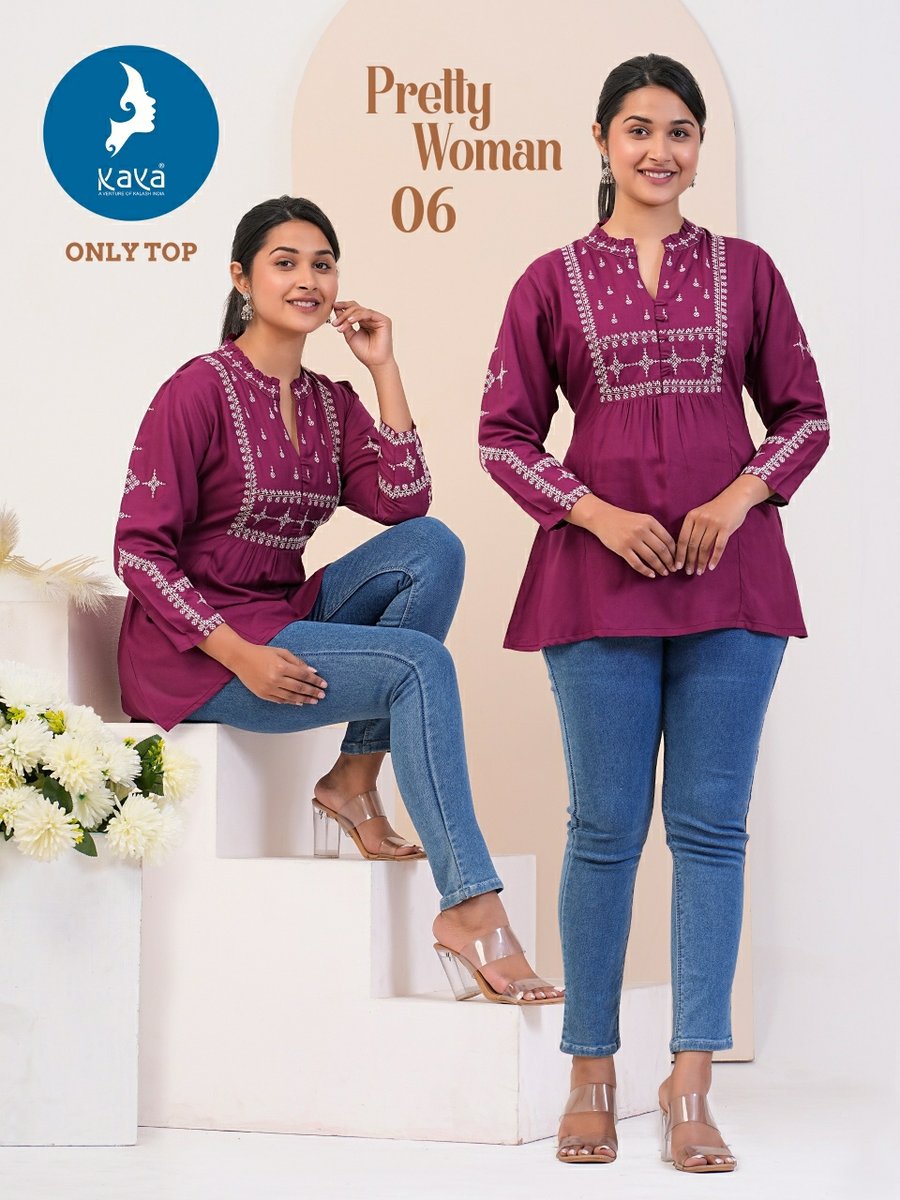 KAYA KURTI PRETTY WOMEN 01 TO 08 6