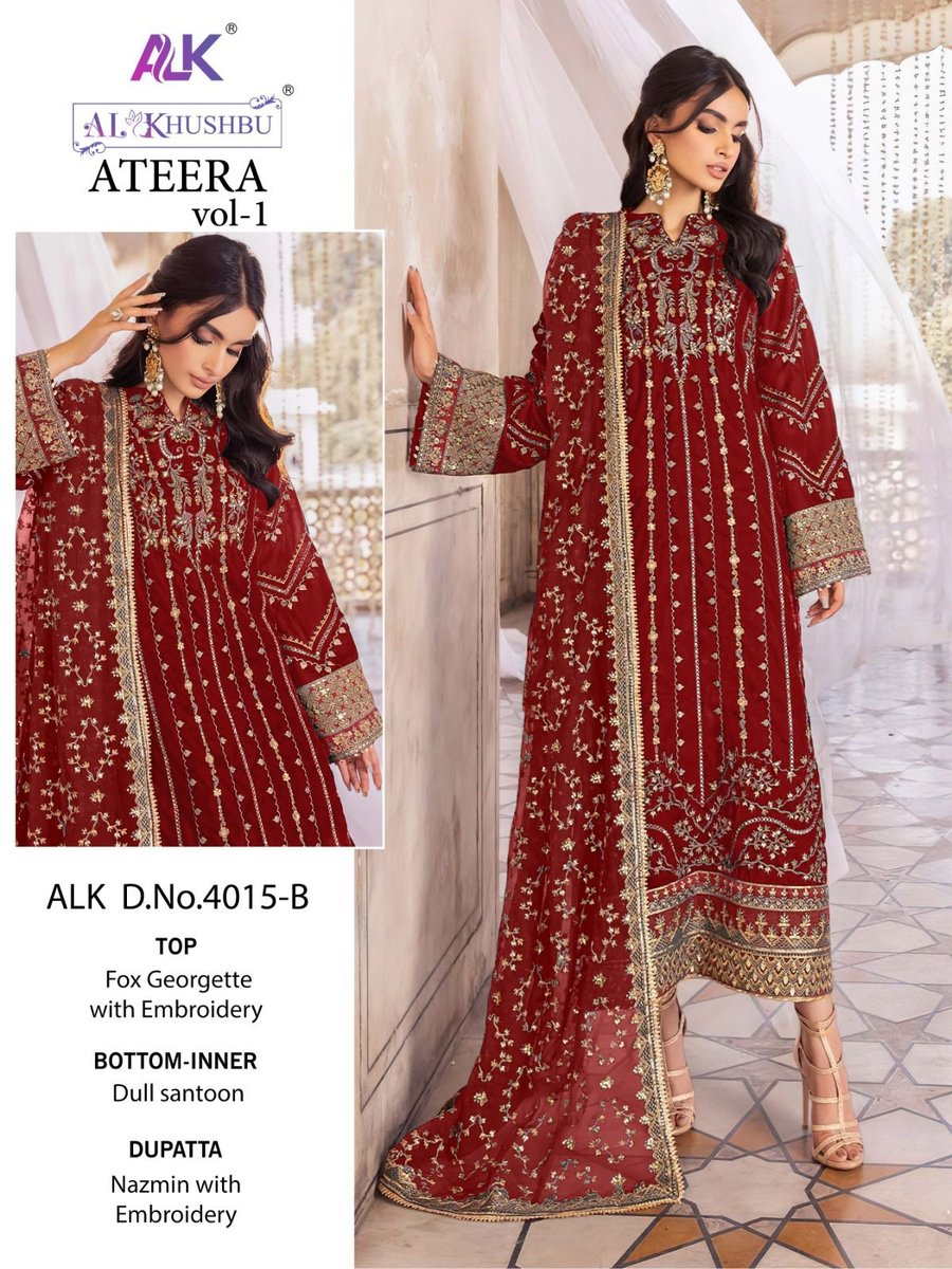 AL Khushbu Ateera Vol-1 4015 Colors 2