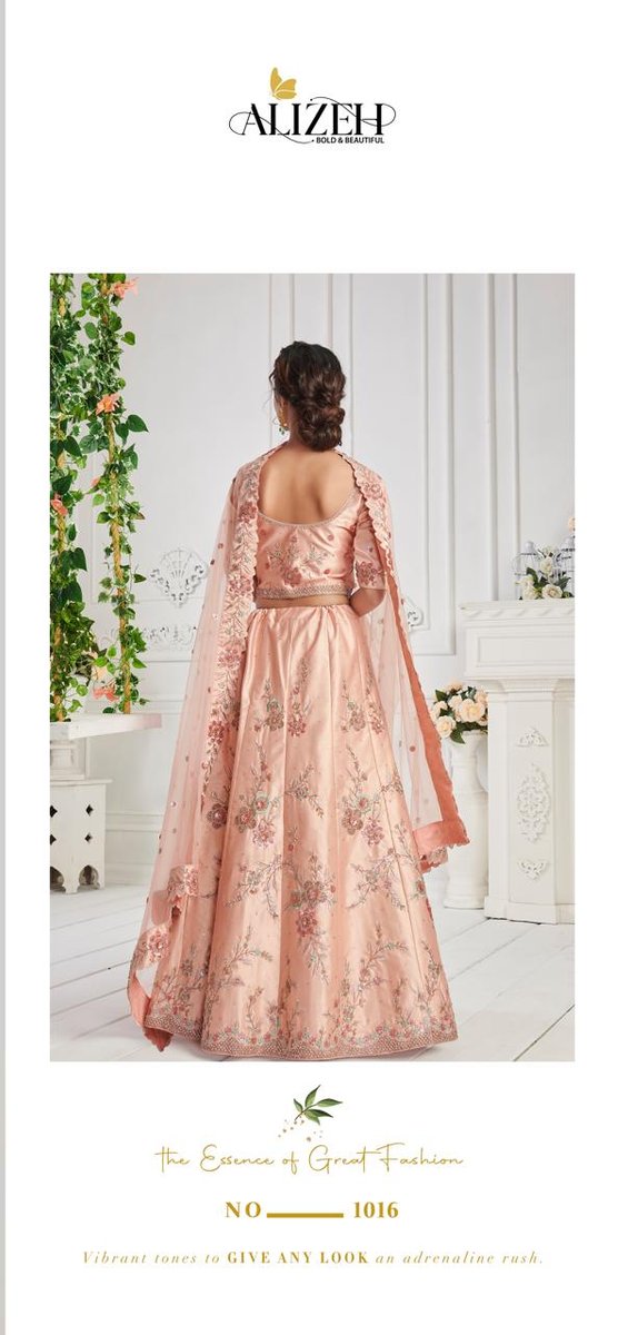 Alizeh Wedding Lehengas Sangeet Vol-1 1016-1019 Series 2