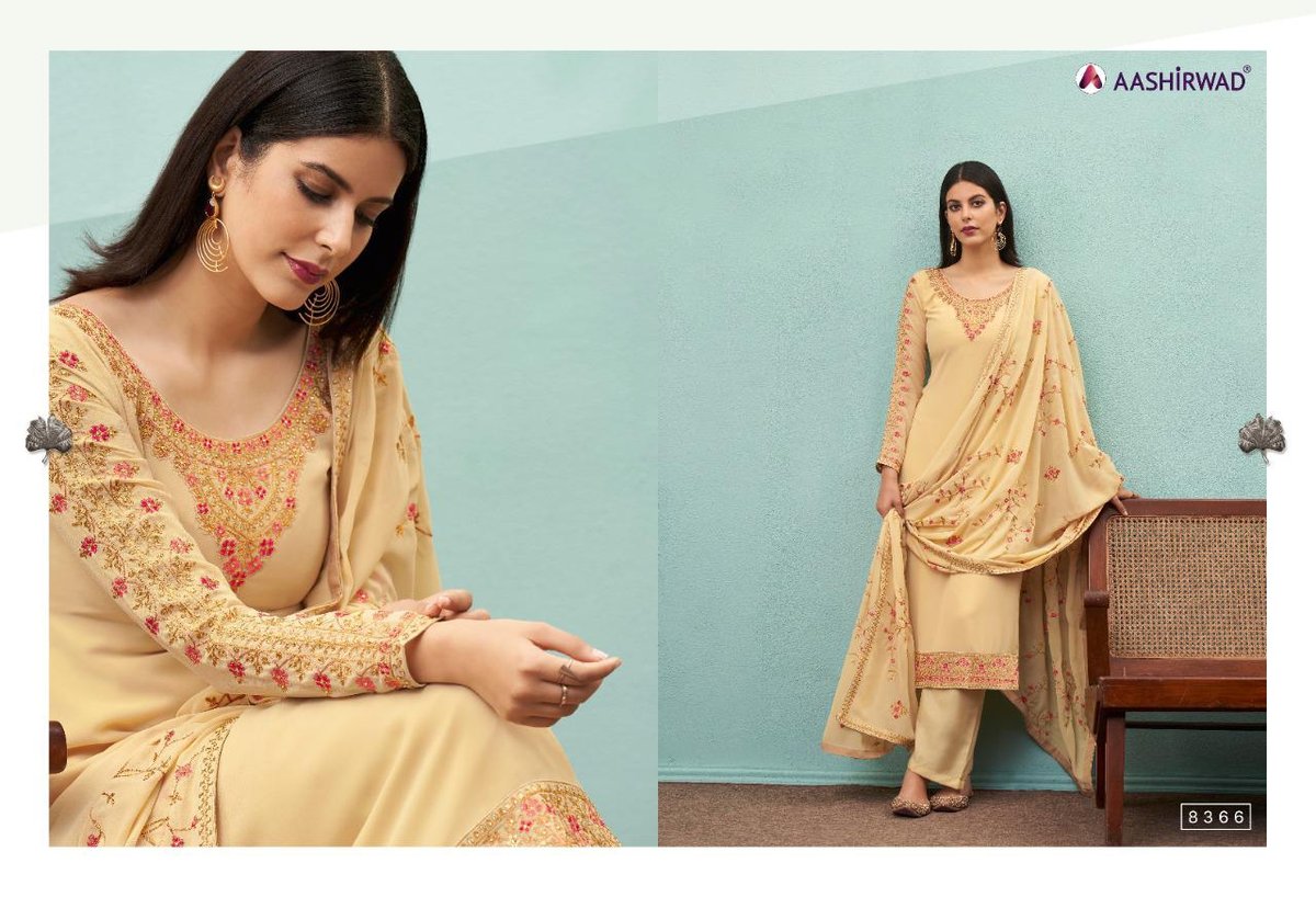 Aashirwad Creation Tulsi 8364-8369 Series 3