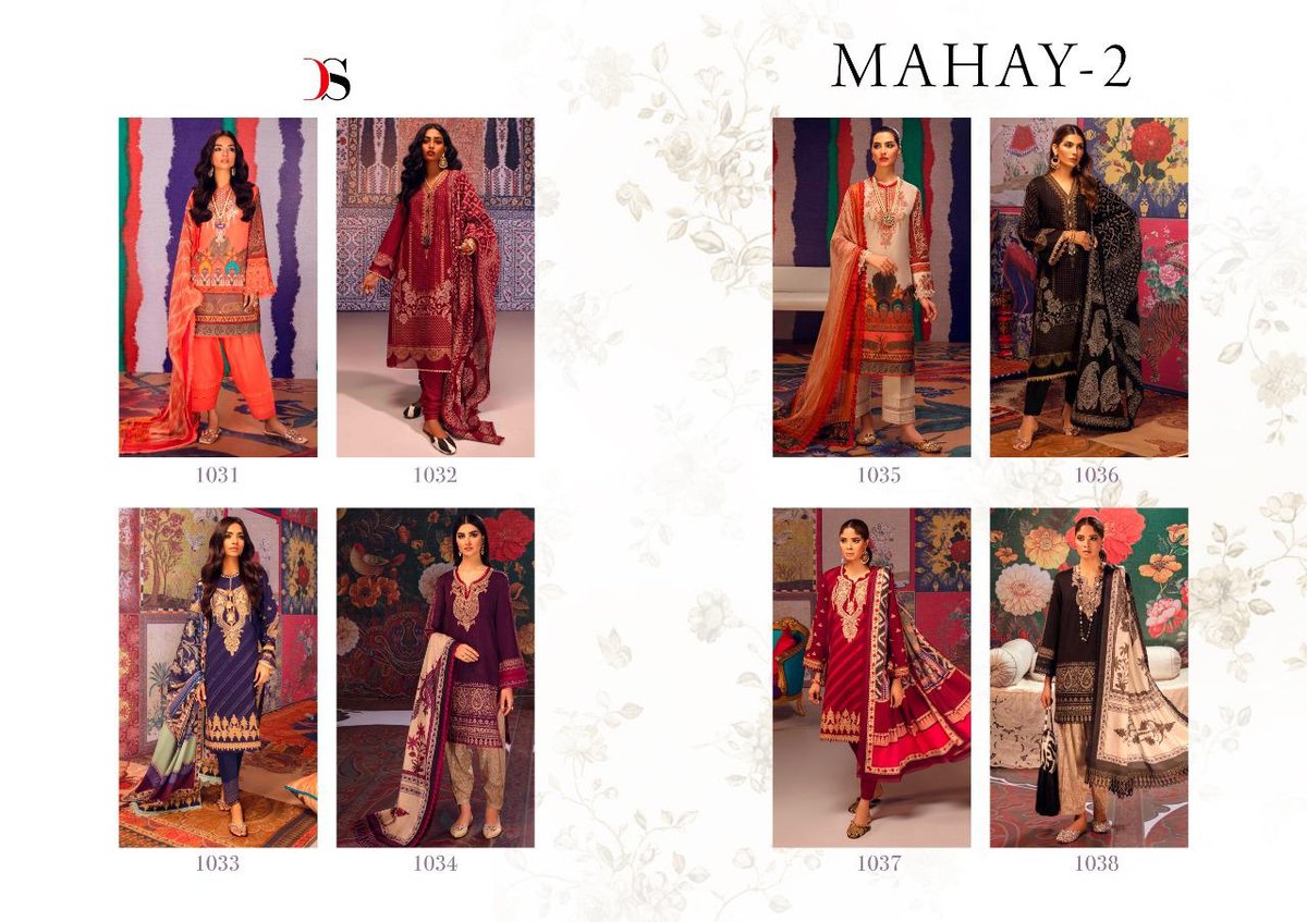 Deepsy Suits Mahay Vol-2 1031-1038 Series 9