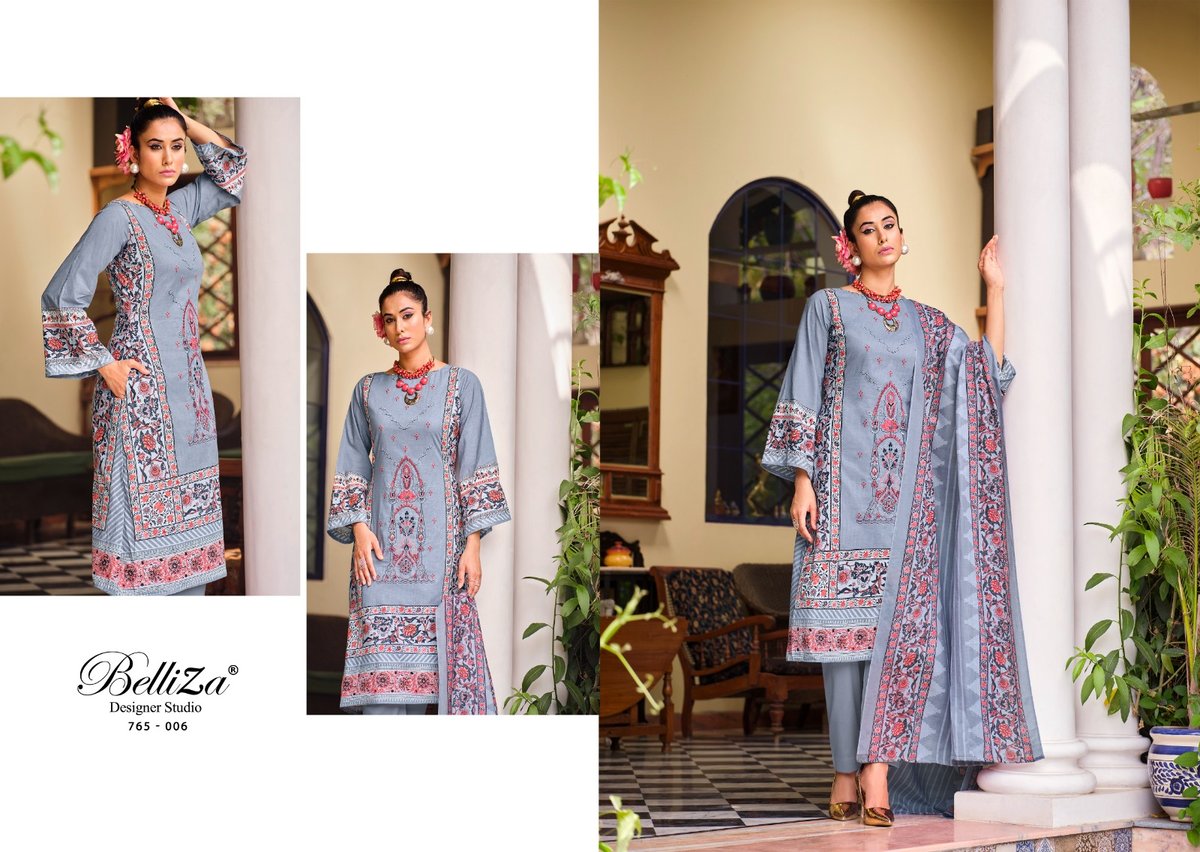 Belliza Designer Naira Vol-2 765-001 to 765-010 Series 6