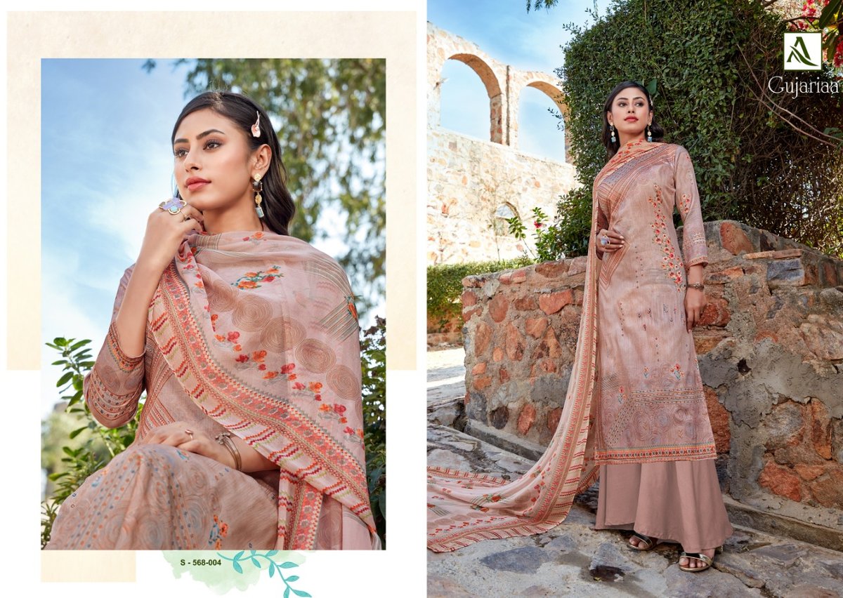 Alok Suit Gujariaa 568-001-568-010 Series 4