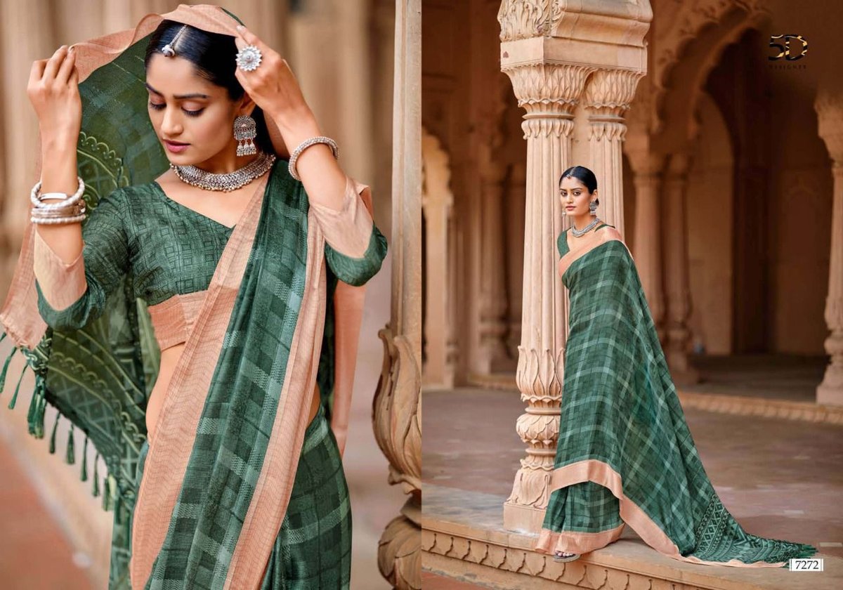 5D Designer Linen Silk Vol-9 7271-7280 Series 2
