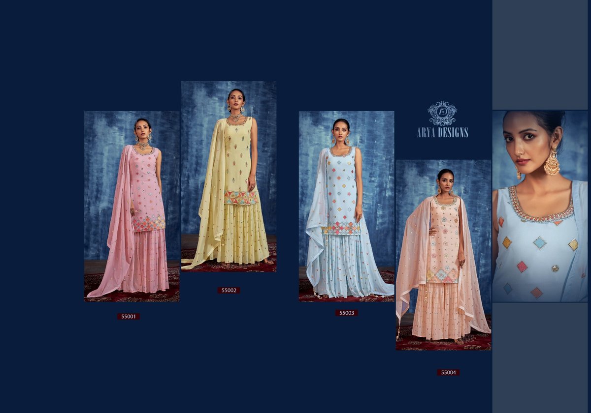Arya Designs Blush Vol-3 55001-55004 Series 5