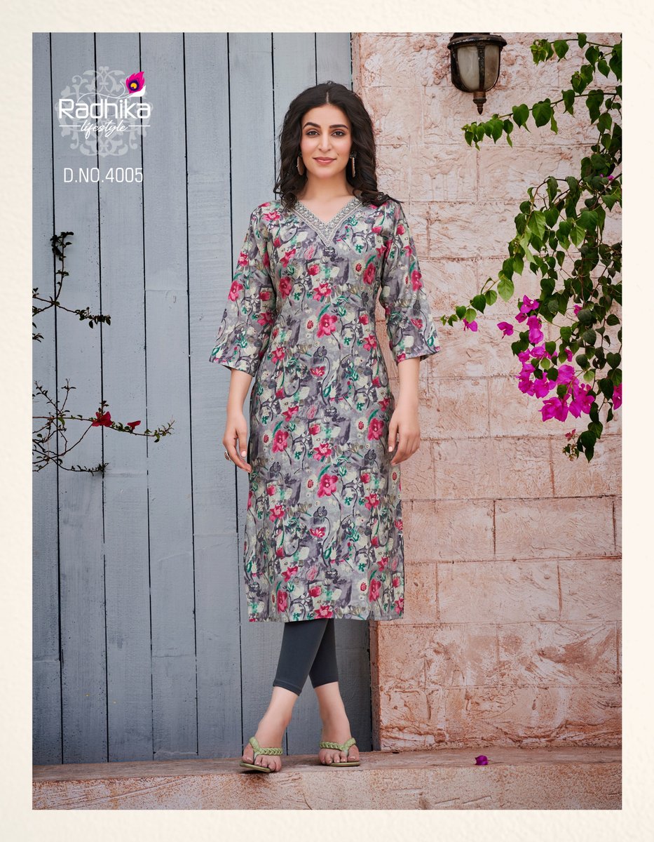 RADHIKA LIFESTYLE CHARMING VOL-4 4001 TO 4008 5