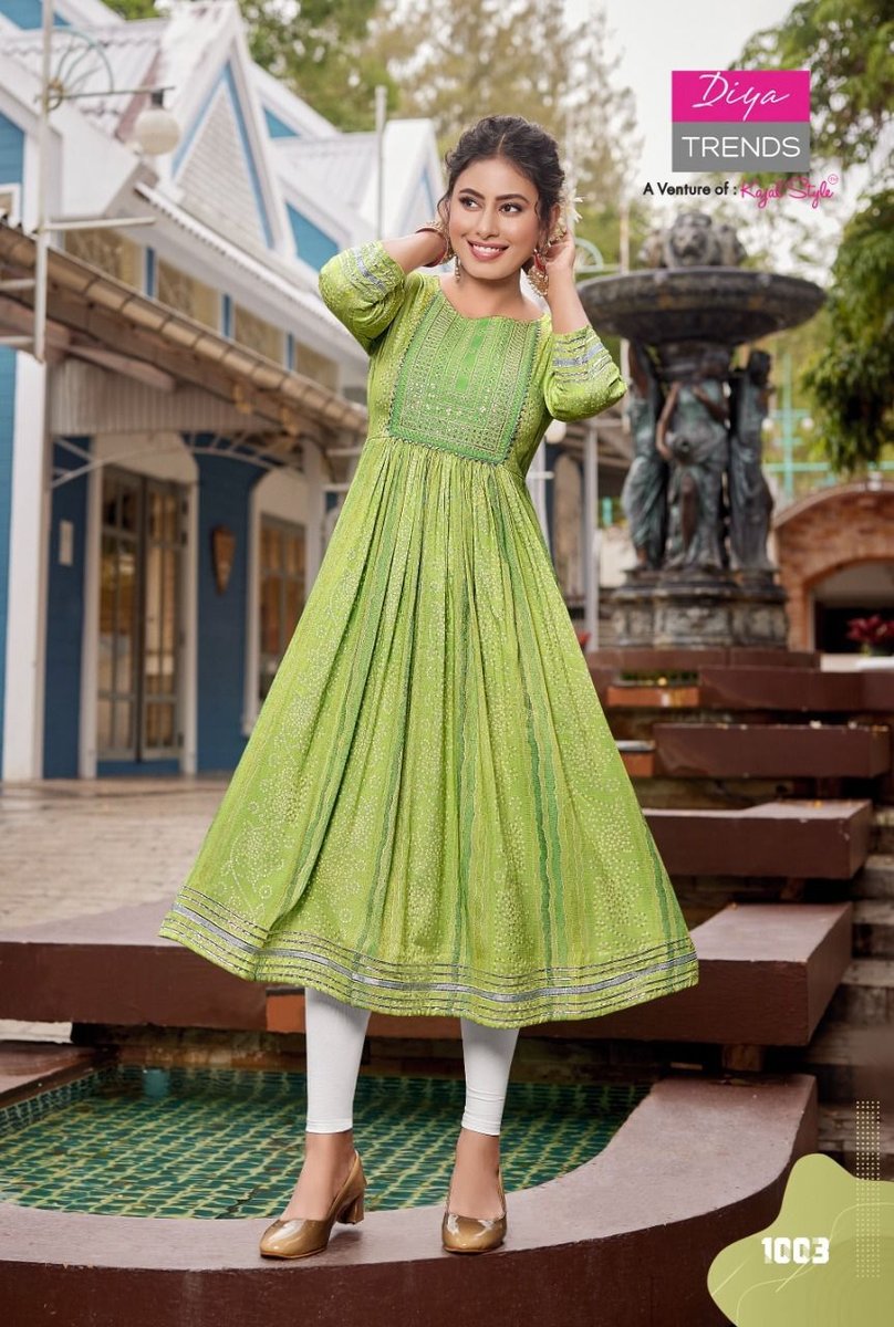 Diya Trends Colour Flair Vol-1 1001-1009 Series 3