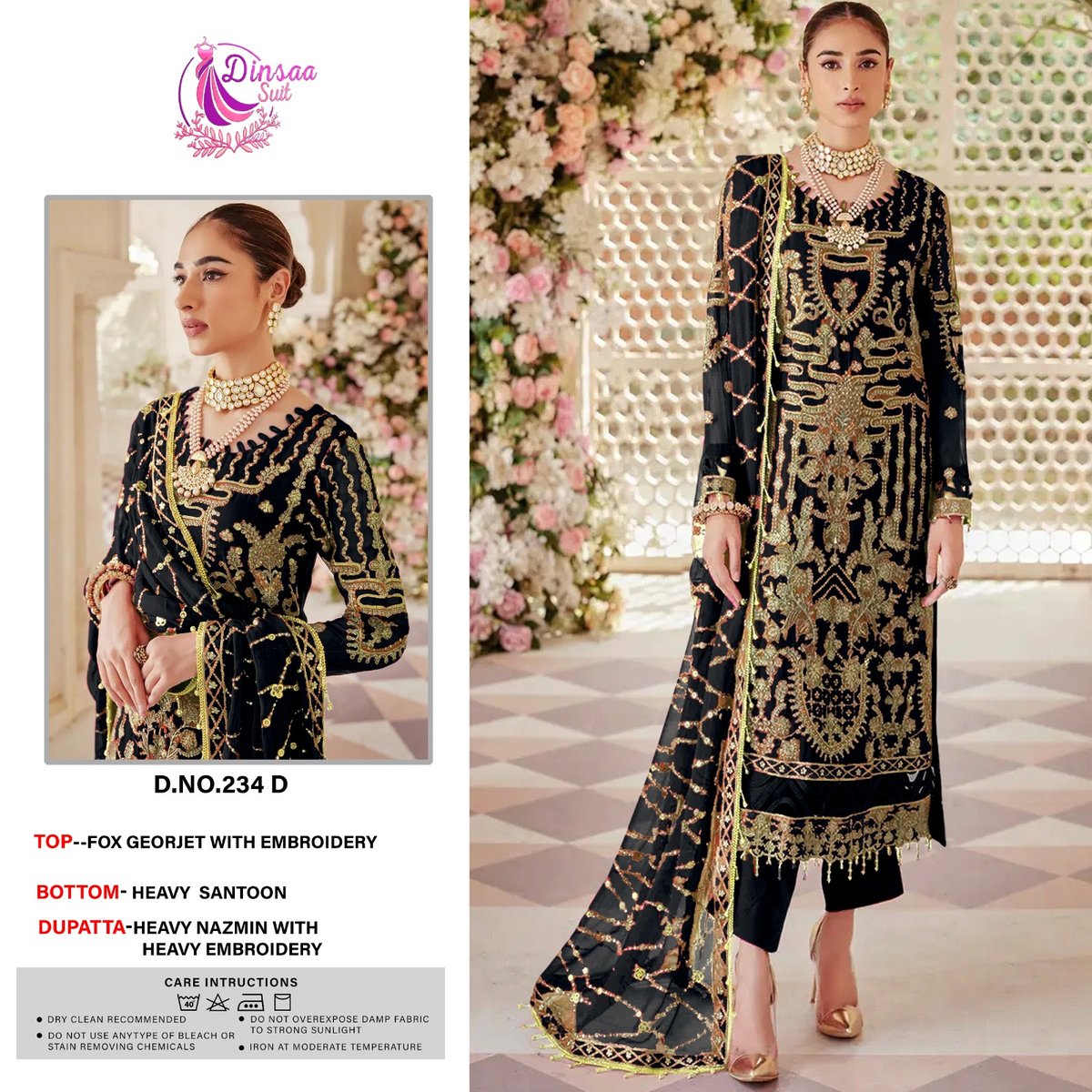 DINSAA 234 COLOUR'S 234A TO 234D 4