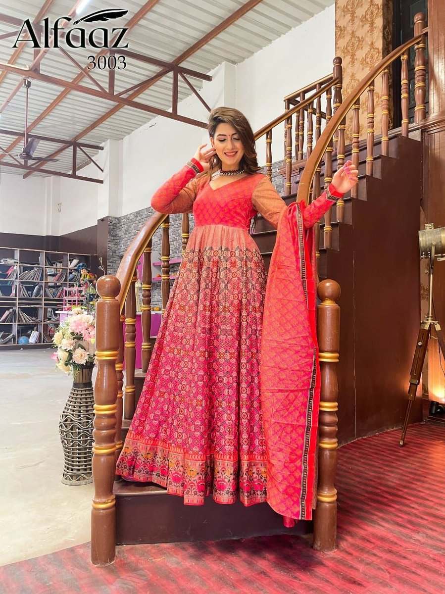 Alfaaz Vol-3 Designer Gown 3001-3006 Series 3
