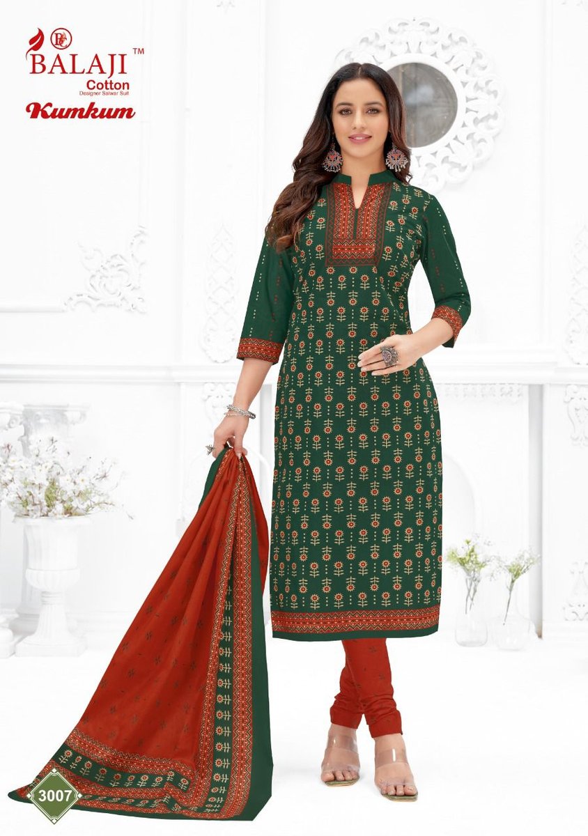 Balaji Cotton Kumkum Vol-30 3001-3020 Series 7