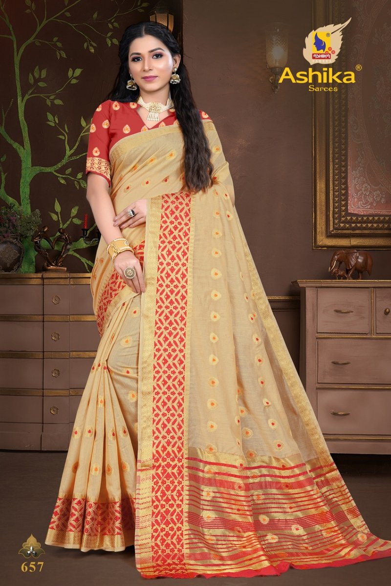 Ashika Saree Lotus Butta Vol-3 651-658 Series 7
