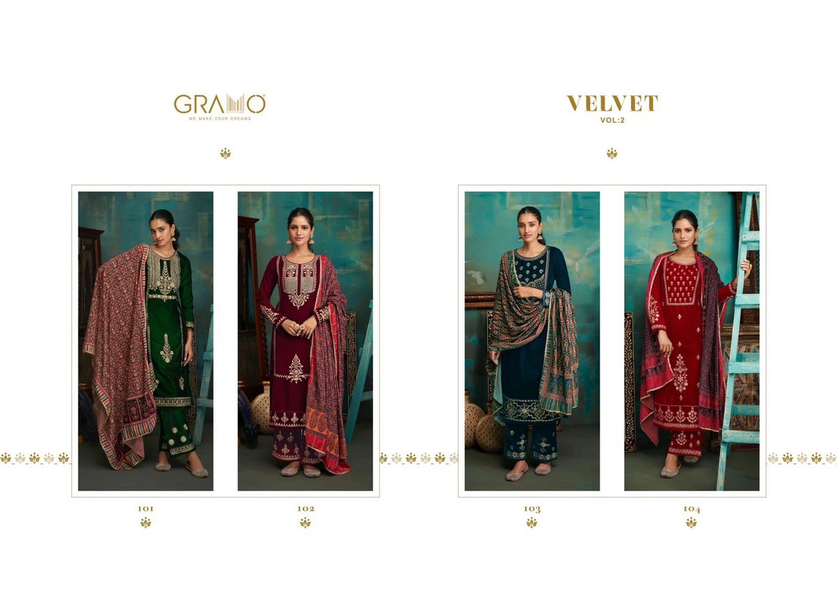 Gramo Velvet Vol-2 101-104 Series 5