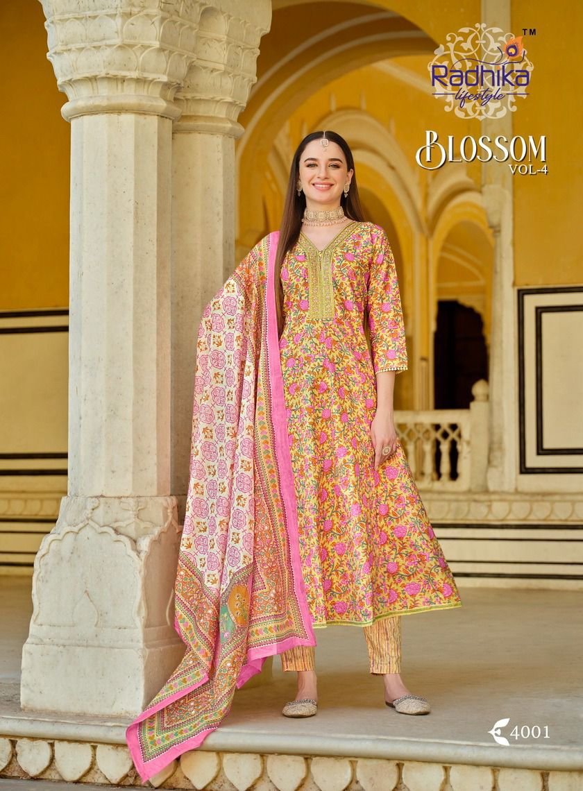 RADHIKA LIFESTYLE BLOSSOM VOL-4 4001 TO 4006 1