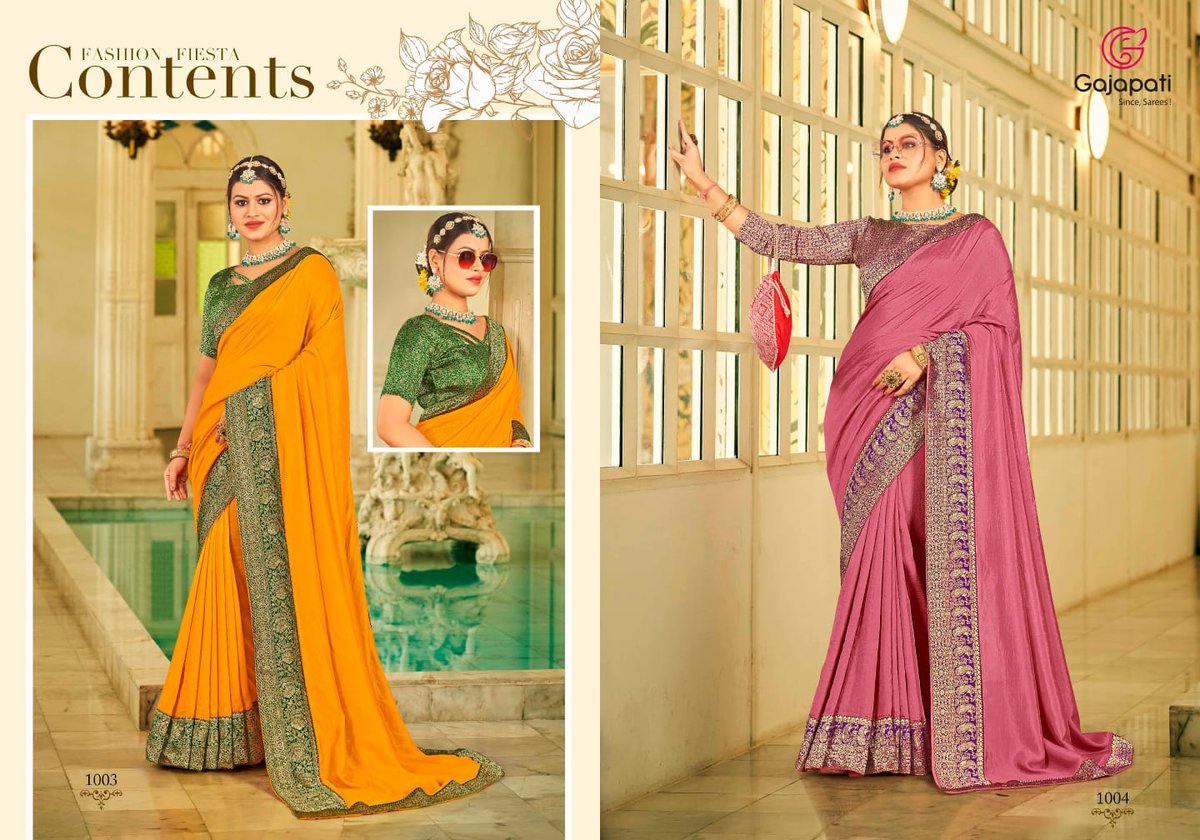 GAJAPATI TANI SILK 1001-1008 2
